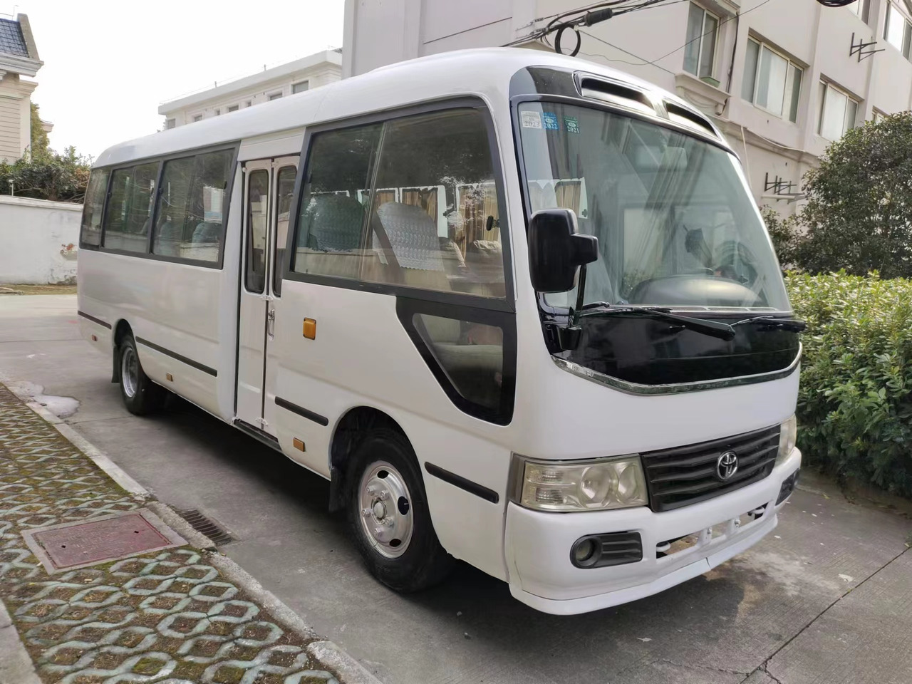 Toyota Coaster 50-Seater Bus view 2