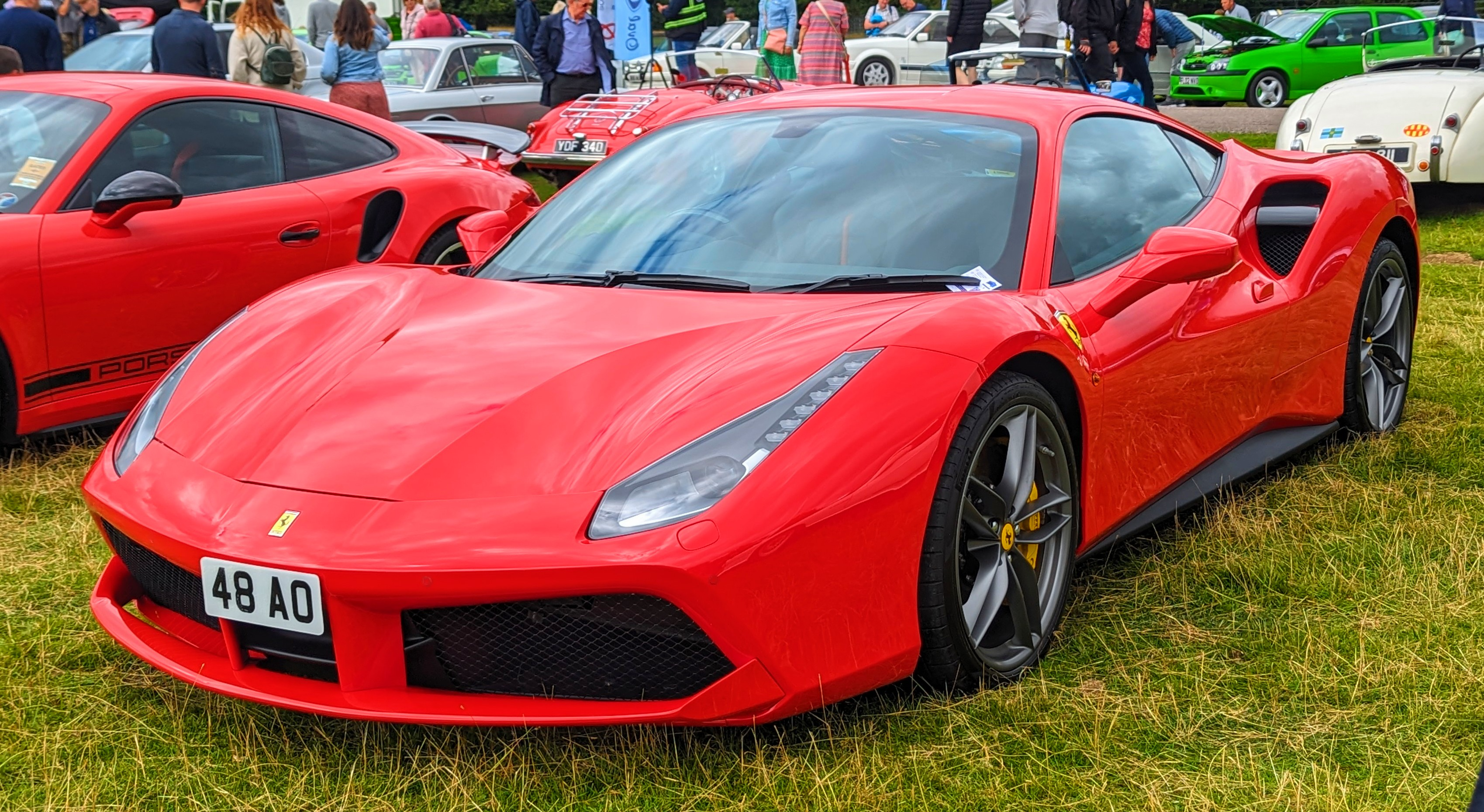 Ferrari 488 Spider Supercar view 2