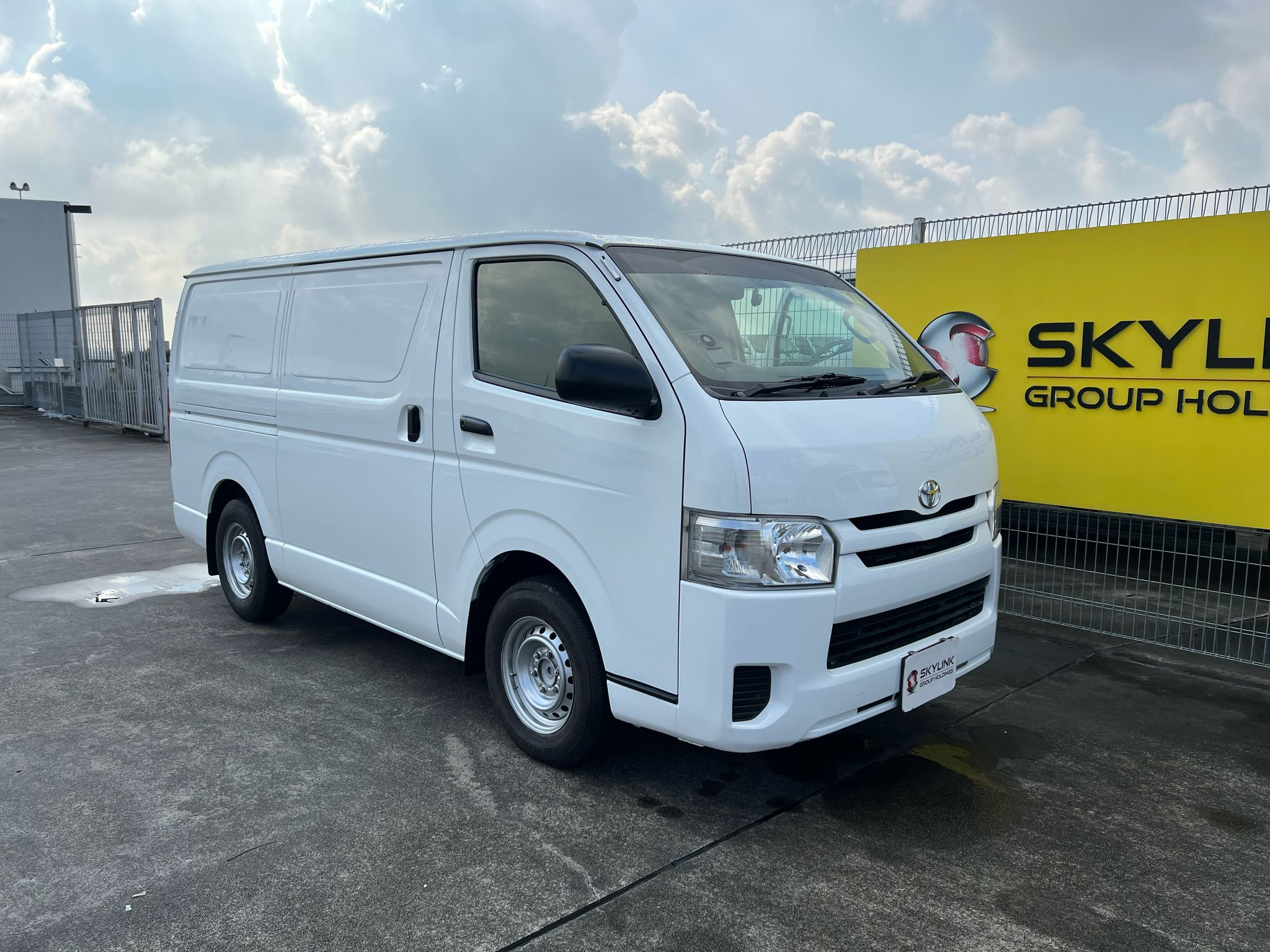 Toyota Hiace passenger van with seating for 12 people
