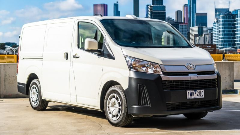 Toyota Hiace 12-Seater Van view 2