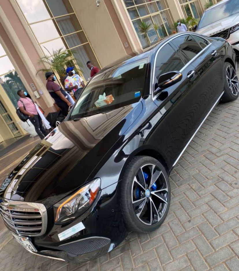 Mercedes S-Class luxury sedan with premium interior features